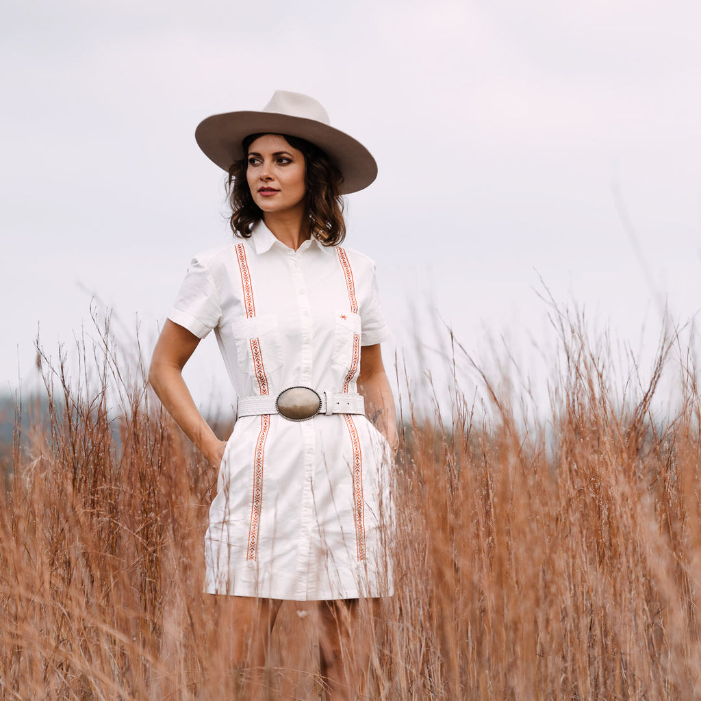 Tejas Guayabera Dress - Gabriel